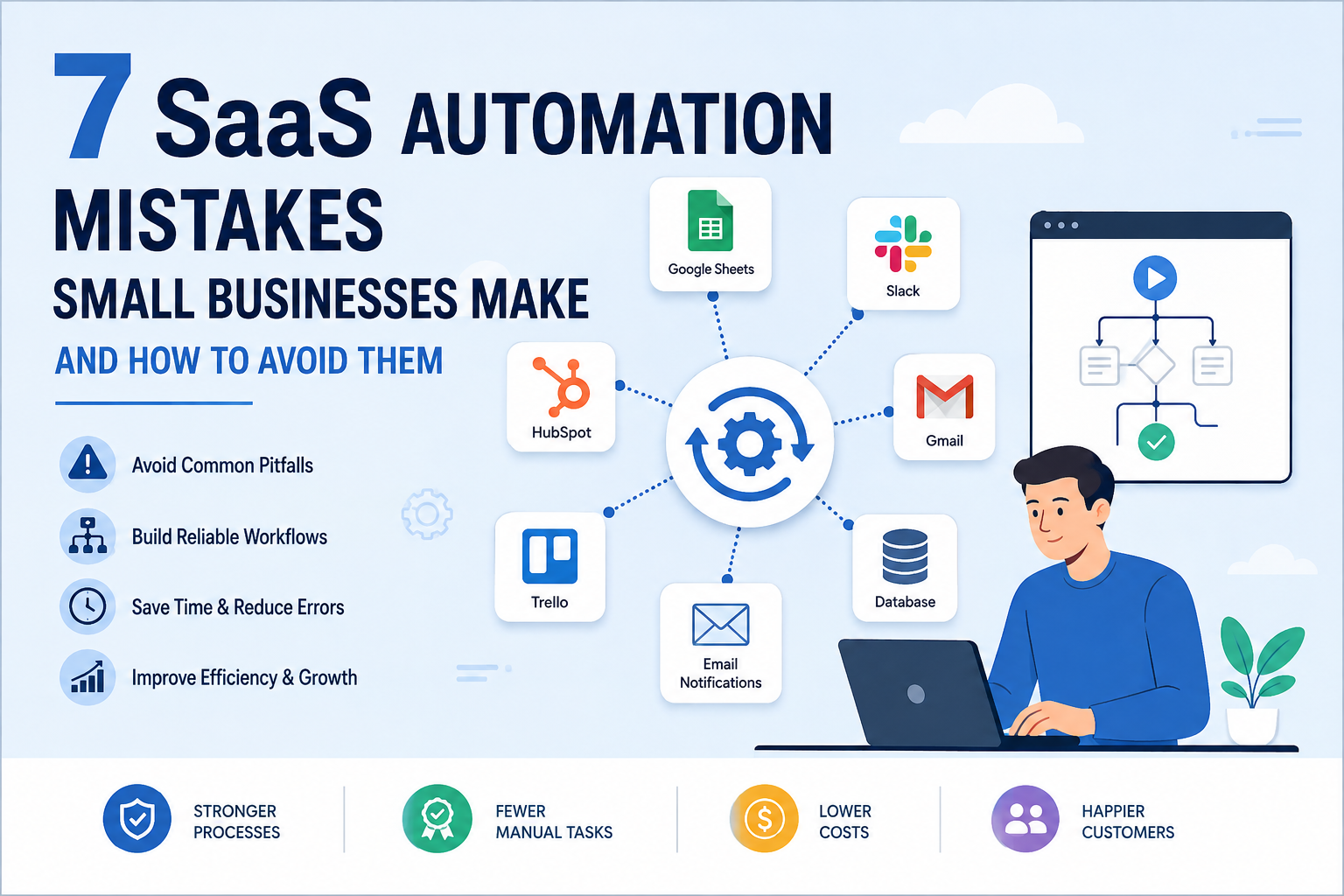 7 SaaS Automation Mistakes Small Businesses Make and How to Avoid Them