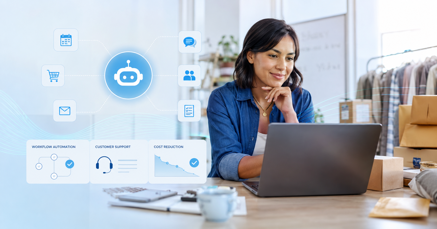 A Practical AI SaaS Automation Blueprint for Small Businesses in 2026